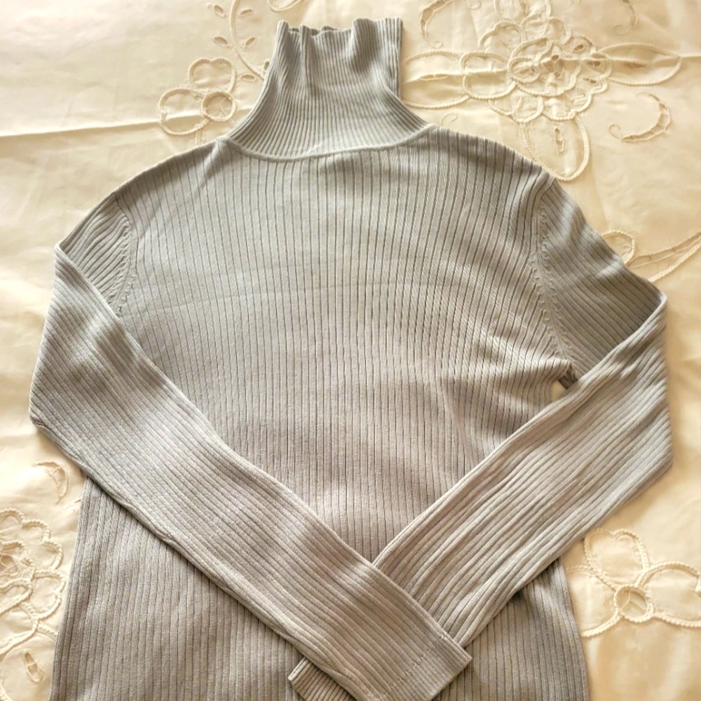 Liz Claiborne Classics Silk Turtleneck